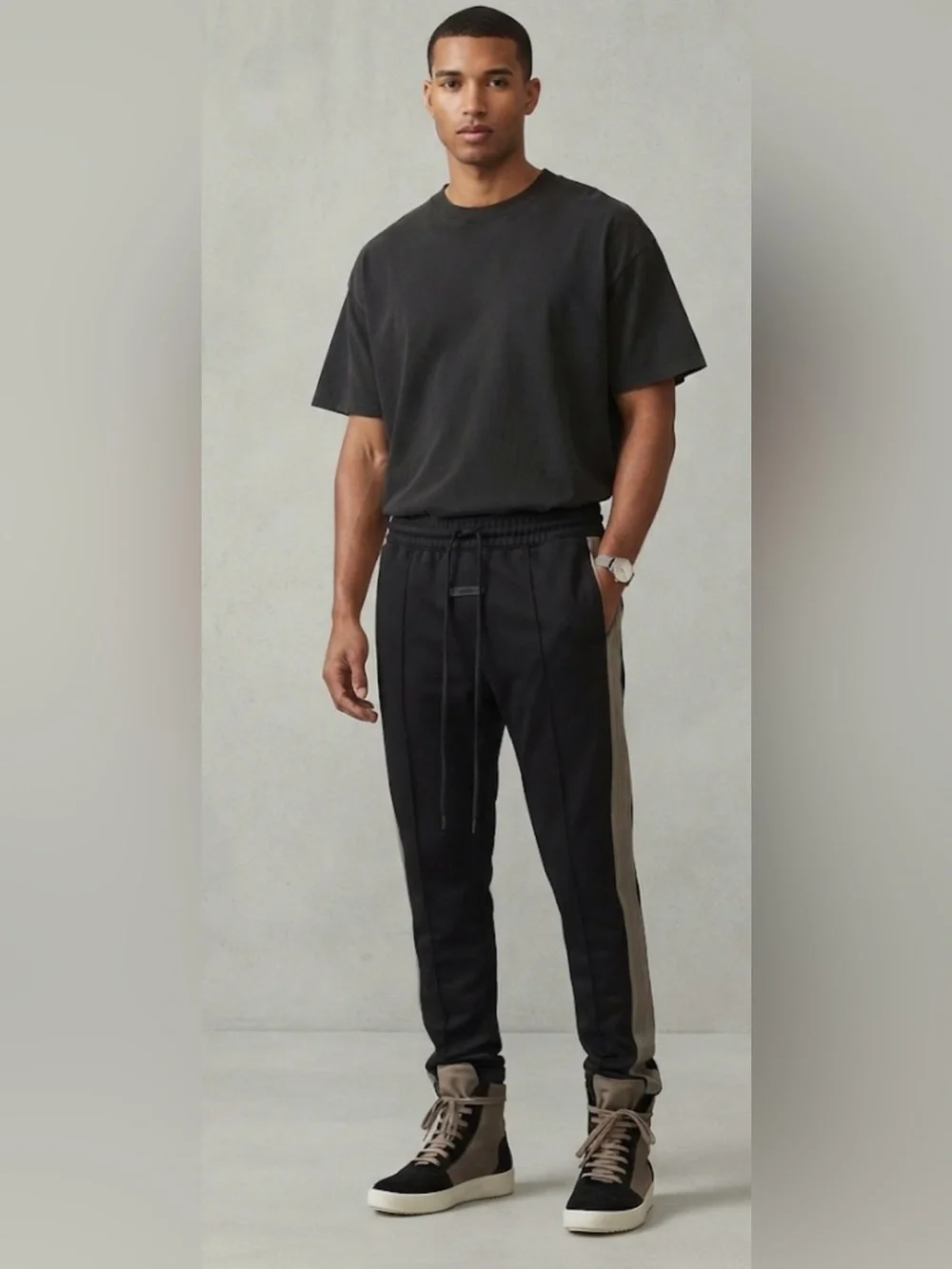 Adidas x Fear of God Athletics Basketball Pants - Black Style IM5316 Size XL NWT